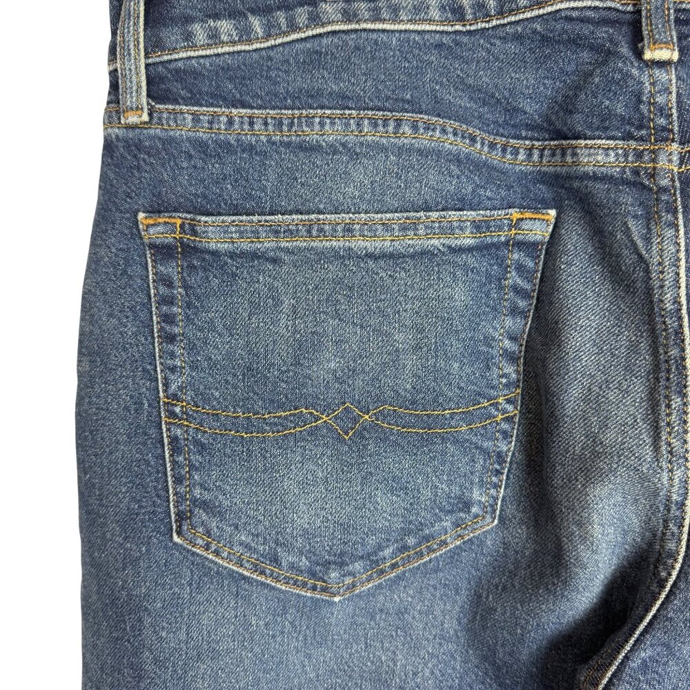 Lucky Brand 36x30 Mens Straight Fit Cotton Blue Denim Jeans - Picture 6 of 10